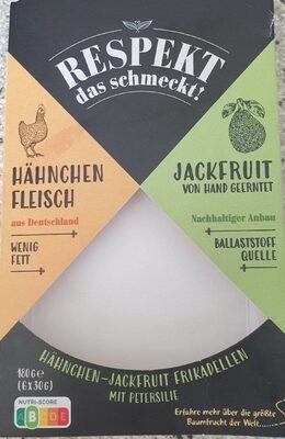 ! Hähnchen-Jackfruit Frikadellen mit Petersilie
